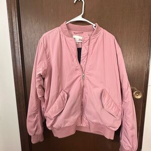 H&M Pink Bomber Jacket